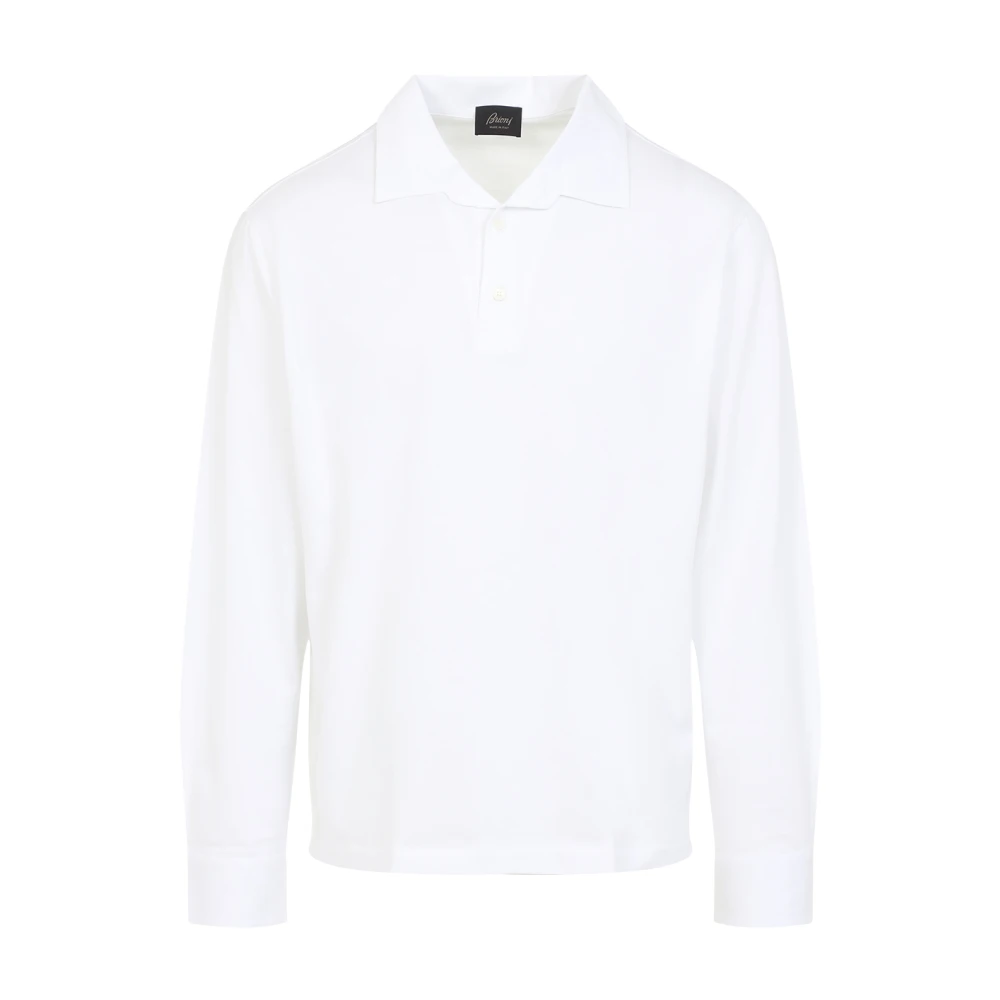 Brioni Witte Polo Shirt voor Mannen White Heren