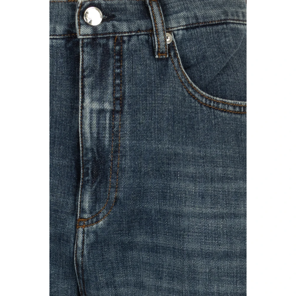 Nine In The Morning Denim Jeans Deepa Palazzo Blue Dames
