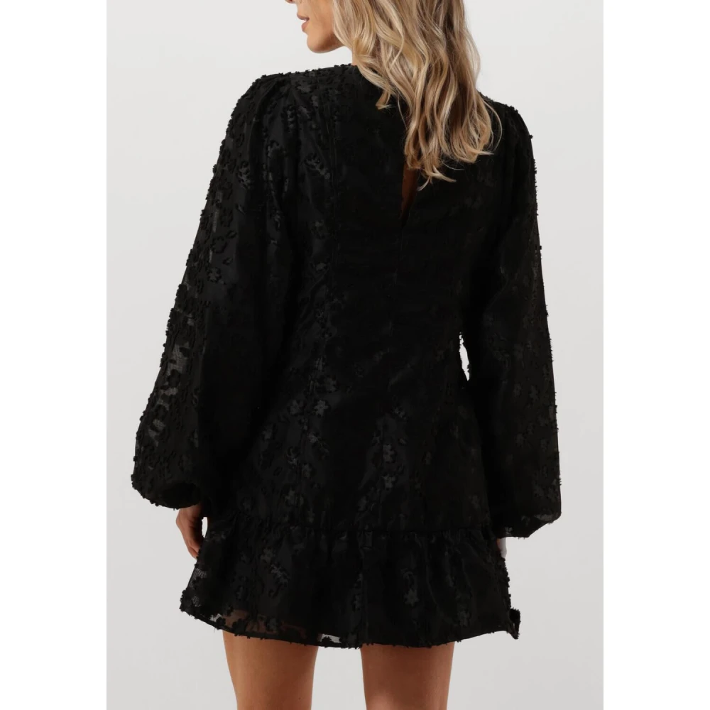 Harper & Yve Zwarte Mini Jurk Lynn-dr Black Dames