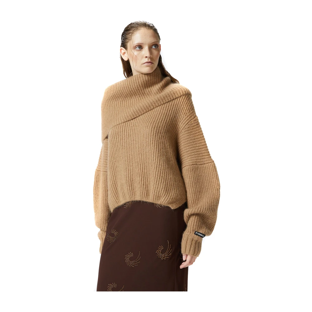 pinko Stijlvolle Sweaters voor elke gelegenheid Beige Dames