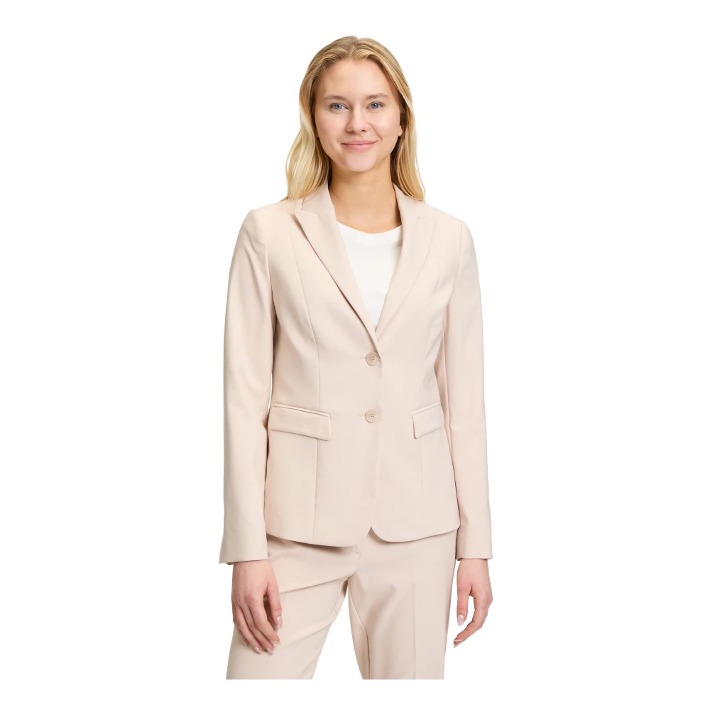 Betty Barclay Klassieke Getailleerde Blazer Beige Dames