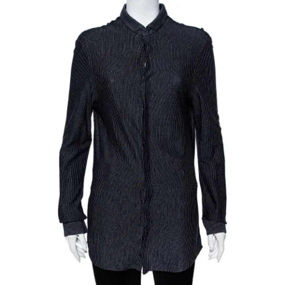 Armani Pre-owned Knit tops Black Dames