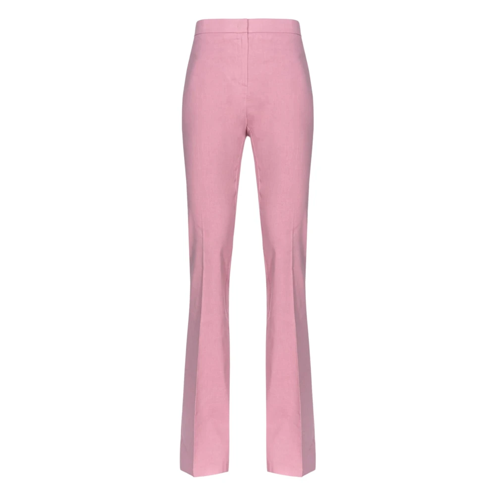 Pinko Hoge taille roze broek Pink Dames