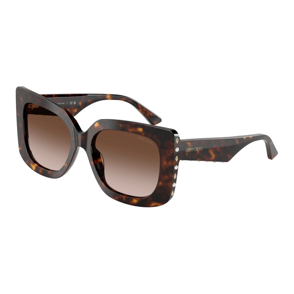 Jimmy Choo Women's Brown Stylish Sunglasses With Lenses