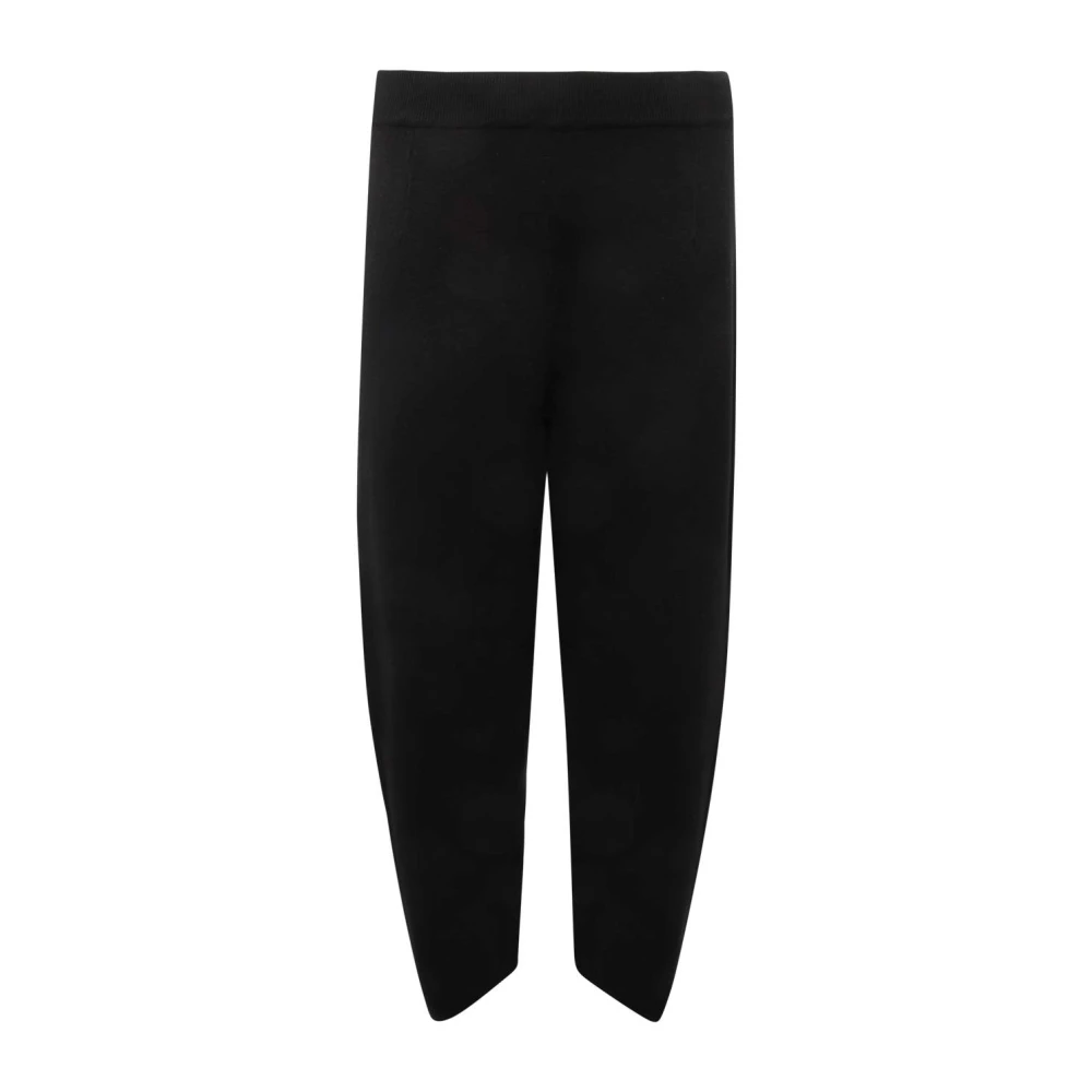 Max Mara Women's Black Dula Knitted Trousers
