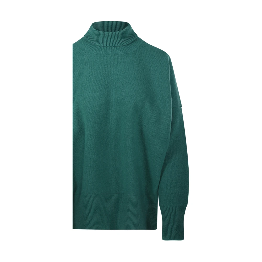 Róhe Smaragd Klassieke Turtleneck Jumper Green Dames