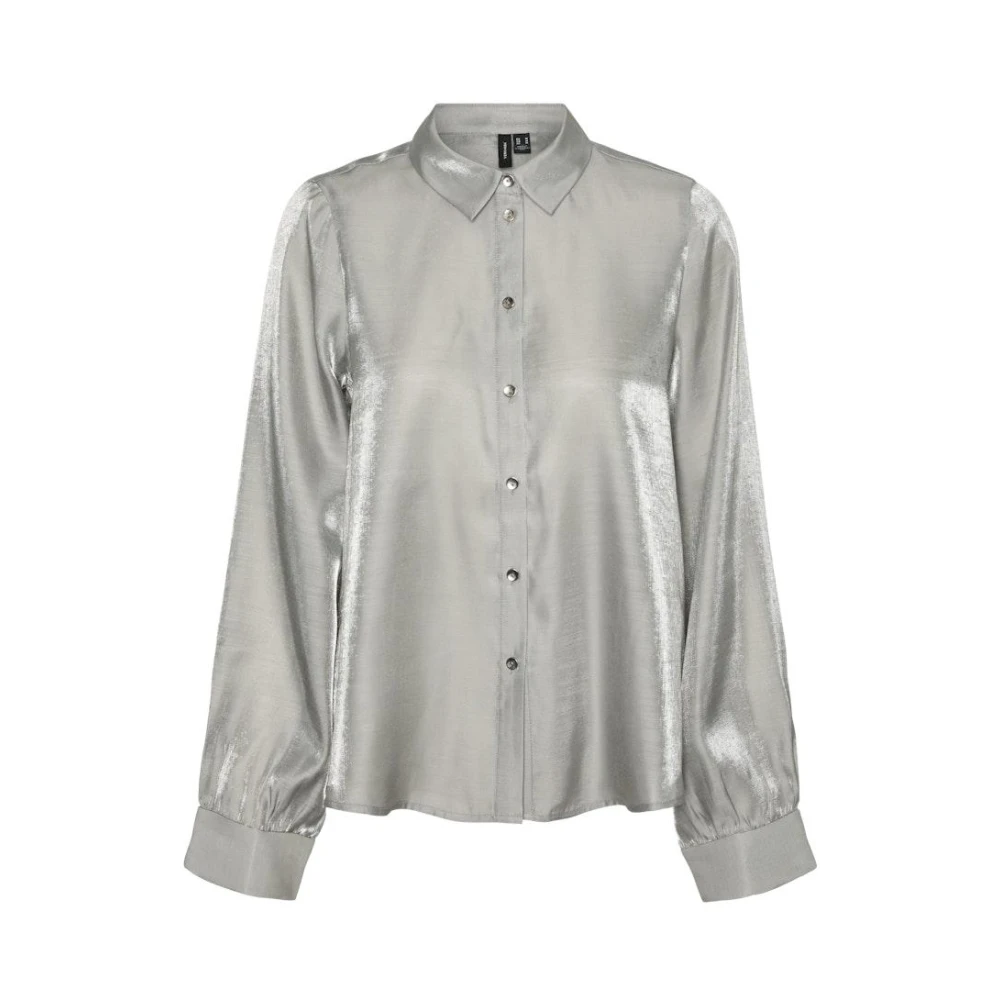 Vero Moda Losse Shirt Griffin Freewear Grijs Gray Dames