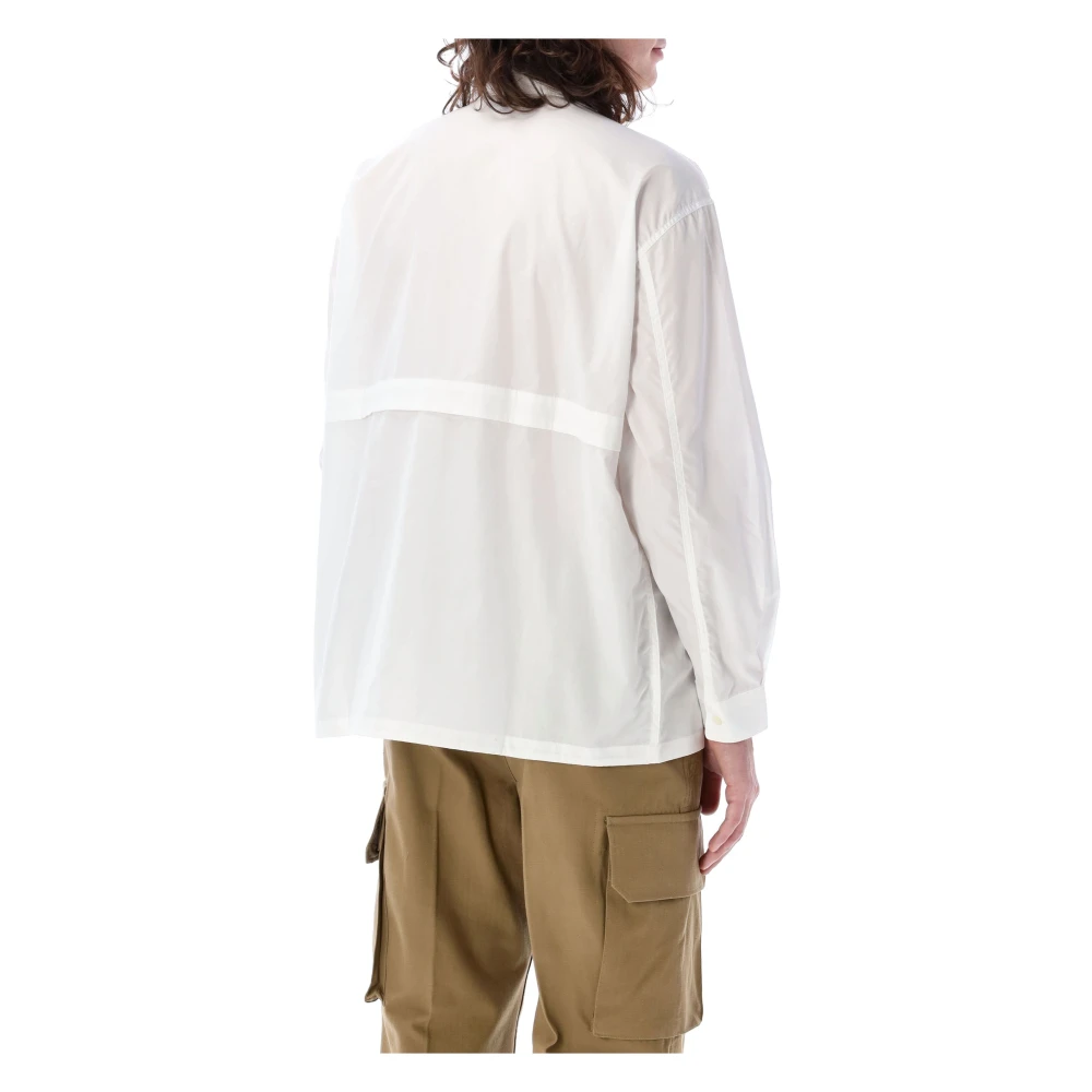 Comme des Garçons Witte Shirt met Verborgen Zakken Ss24 White Heren