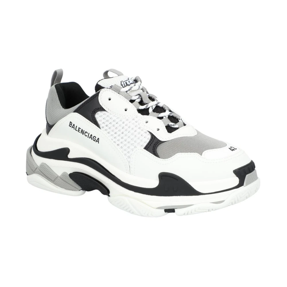 Balenciaga Chunky Sole Sneakers Comfort Heren Schoenen Wit