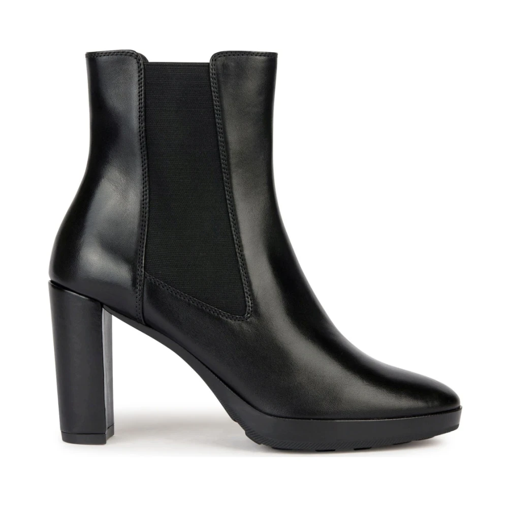 Geox Women's Black Walk Pleasure 85 Ankle Boots