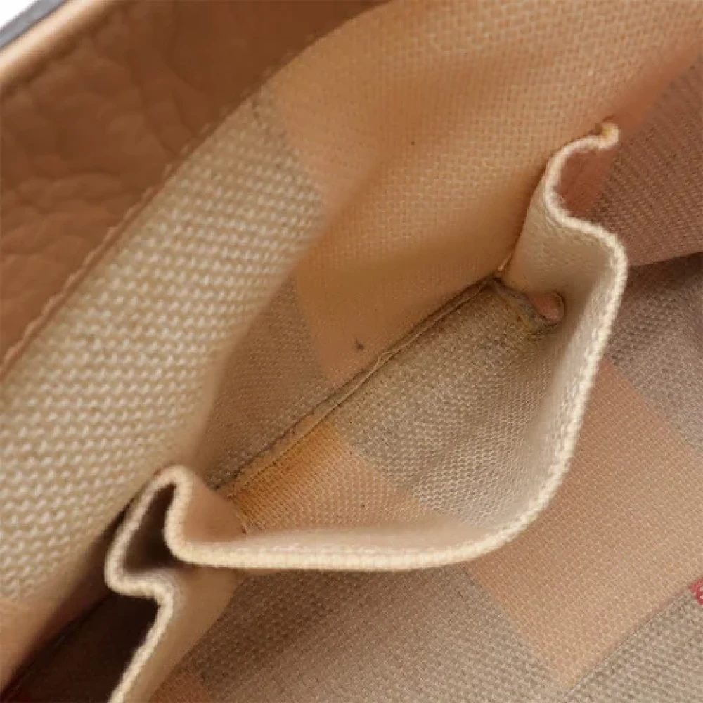 Gucci Vintage Pre-owned Leather gucci-bags Beige Dames