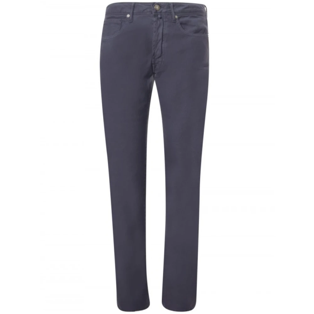 Incotex Men's Blue Slim Fit Jeans, W30, Stylish Presentation Slides