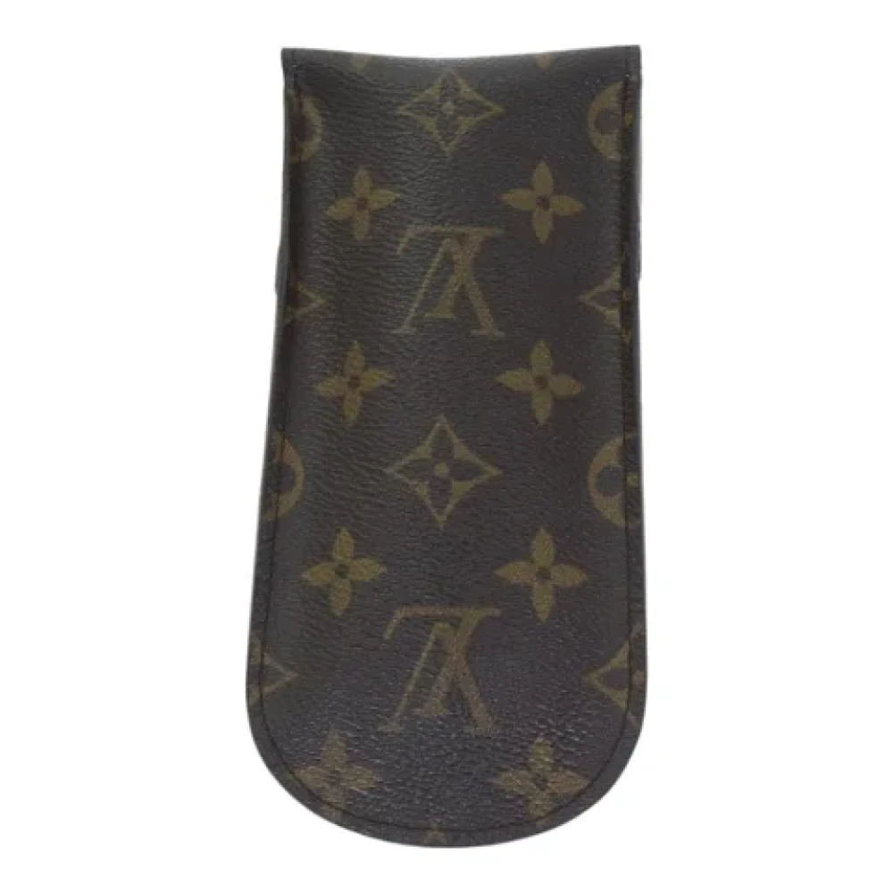 Louis Vuitton Vintage Pre-owned Canvas wallets Brown Dames
