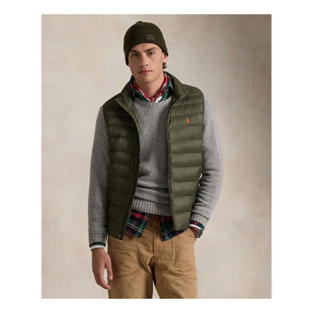 Ralph Lauren Stijlvol Bodywarmer Vest Green Heren