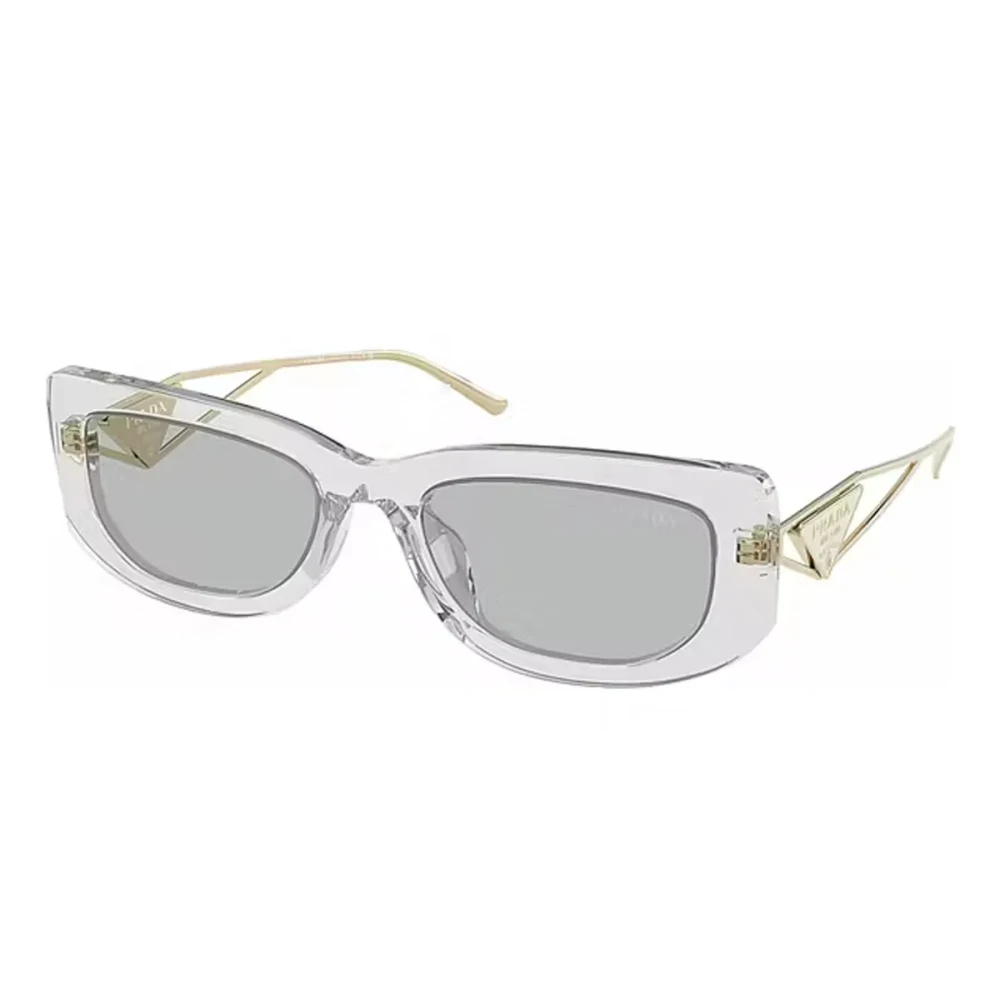 Prada Unisex Multicolor Sunglasses,, Elegant Rectangular Sunglasses Medium