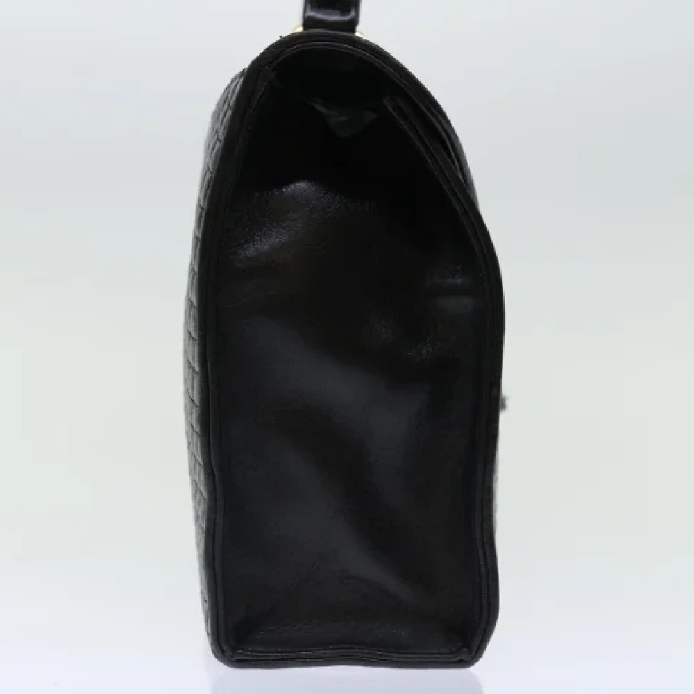 Bally Pre-owned Leather handbags Black Dames