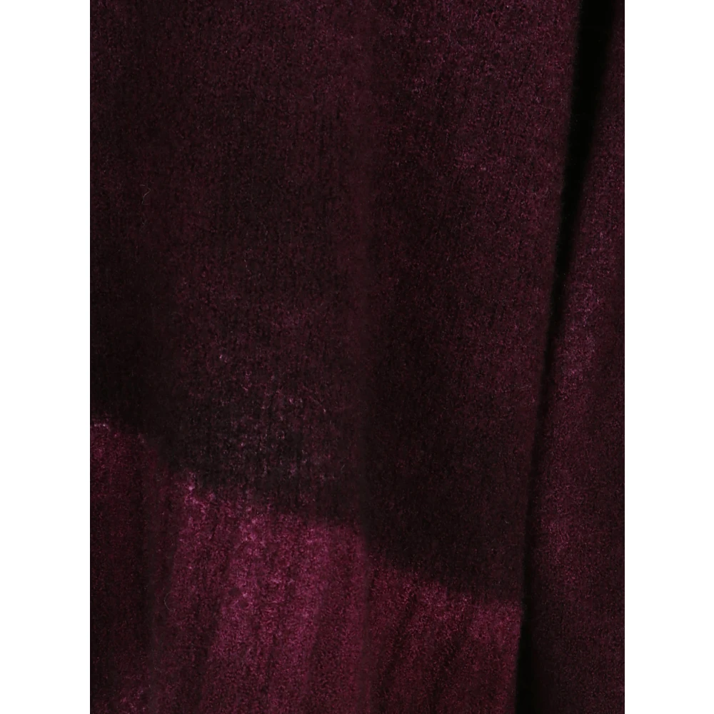 Avant Toi Luxe Merino Cashmere Zijde Sweaters Purple Dames