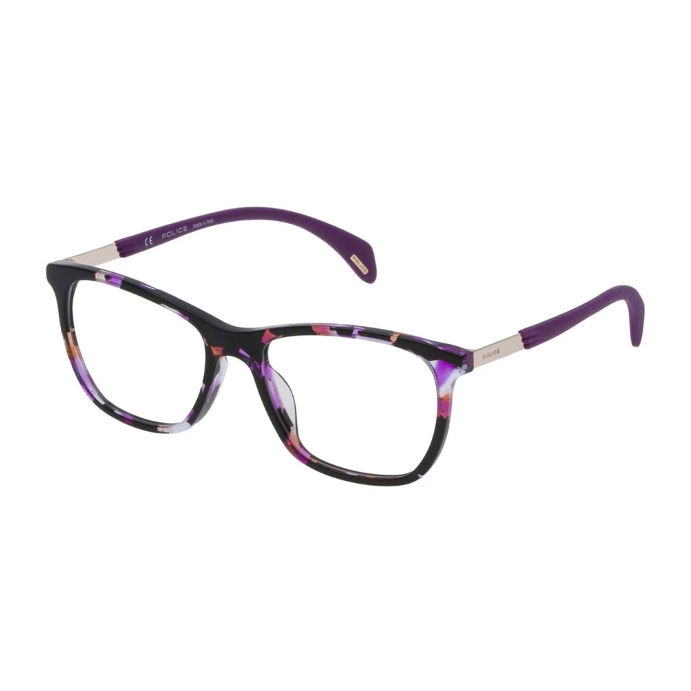 Police Bicolor Metalen Frames met Glanzende Wijzerplaat Multicolor Dames