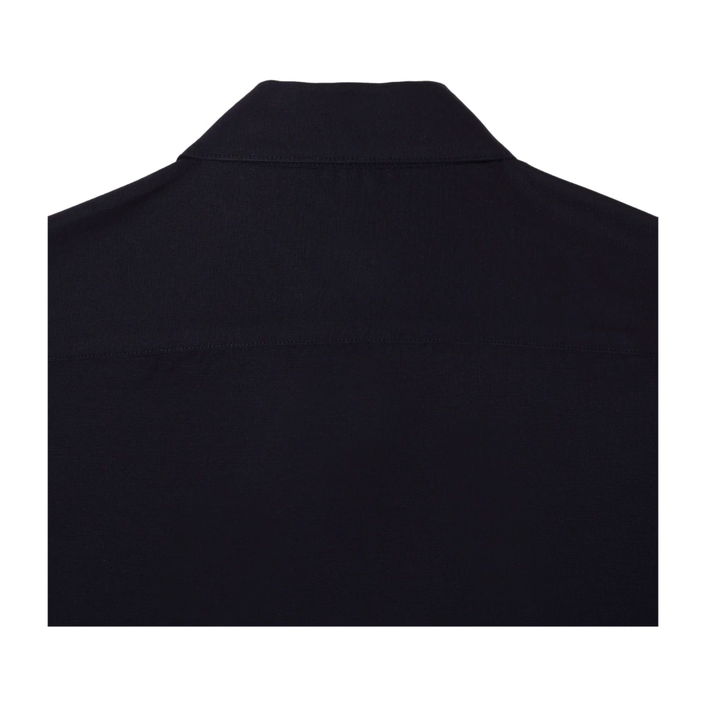 Lacoste Blauw Katoenen Poplin Slim Fit Overhemd Blue Heren