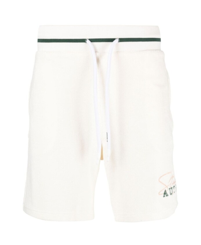 short-raye-en-melange-de-coton