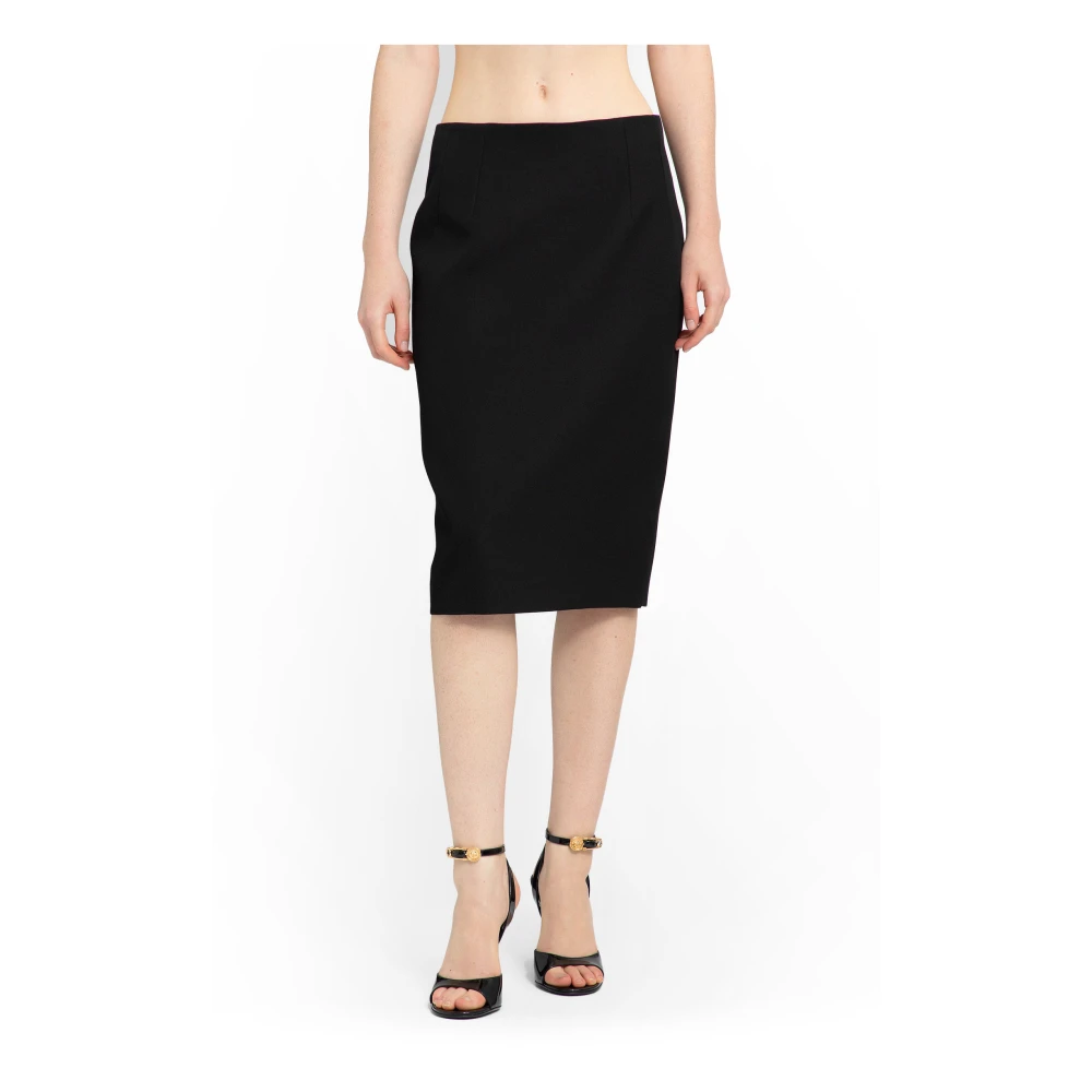 Versace Damen Schwarz Röcke, K, Sgröße: