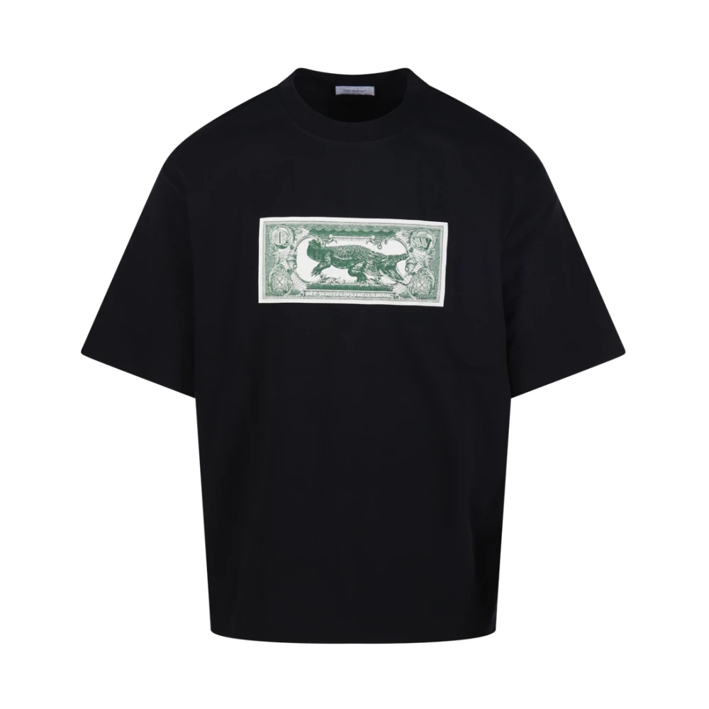 Off White Zwarte Arrow Skate T-Shirt Black Heren