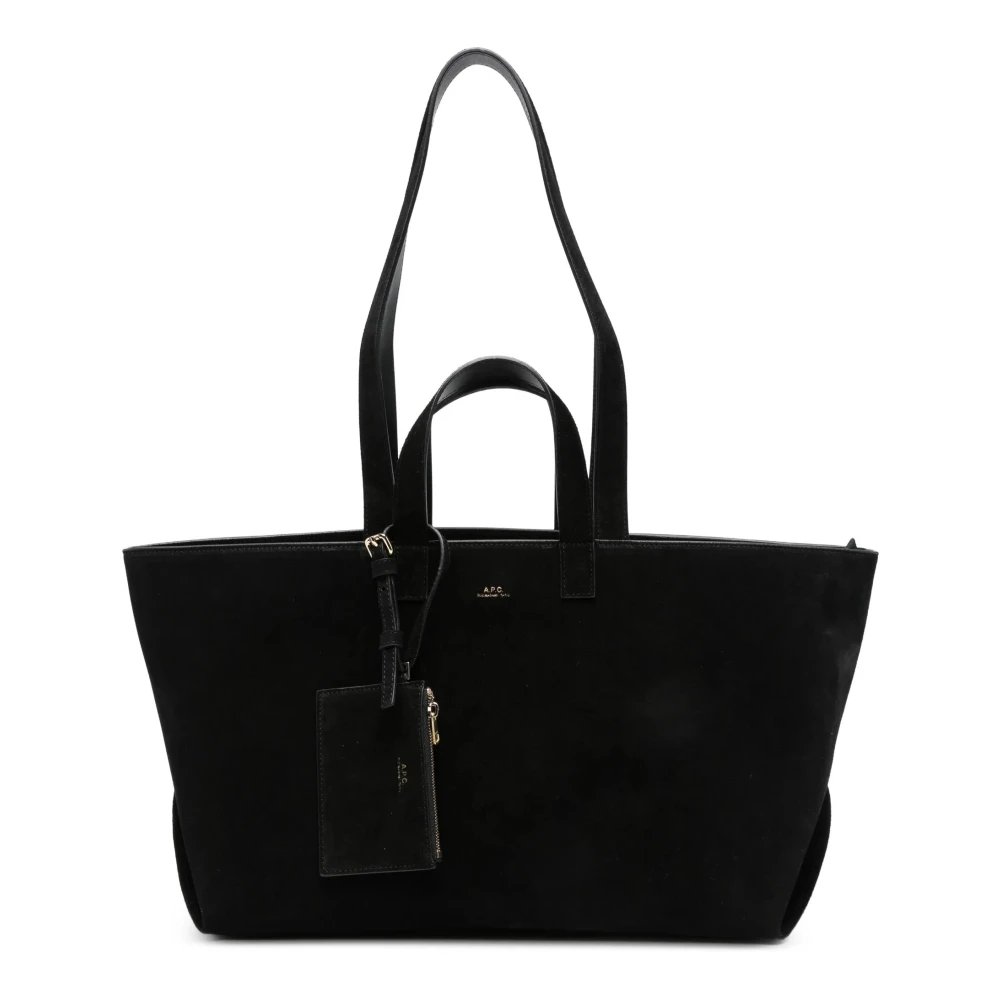 A.p.c. Women's Black Shopping Bags, One Size, Le Drummer Bag