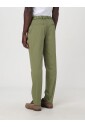 chinos-en-coton-vert