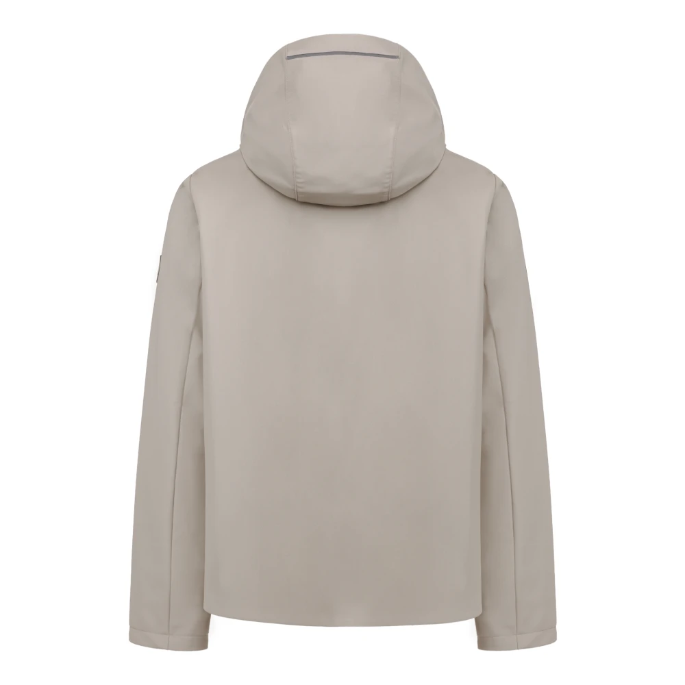 People of Shibuya Waterafstotende capuchonjas Pm888 Beige Heren