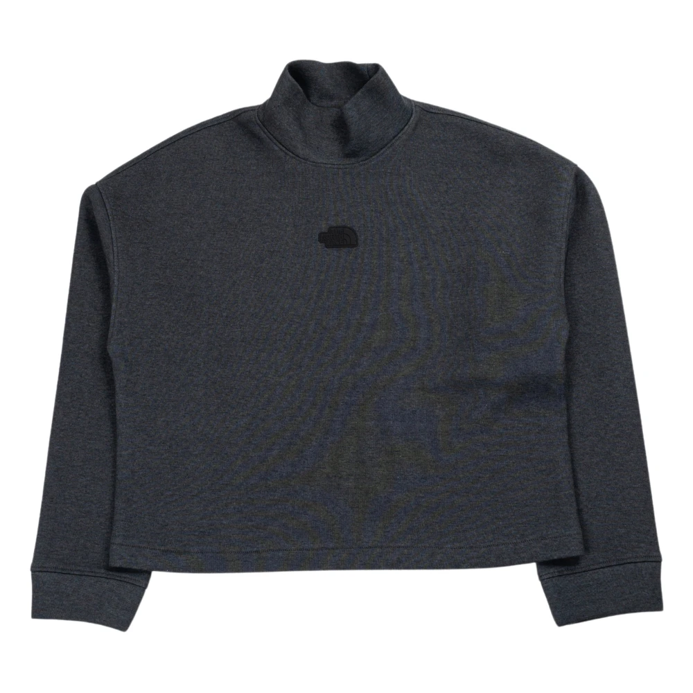 The North Face Zwarte Sweatshirt met Logo Black Dames