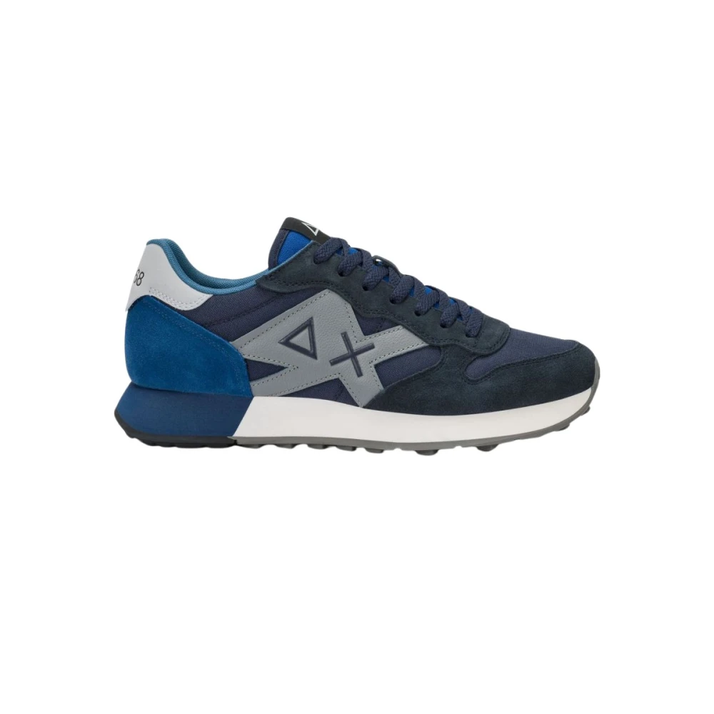 Sun68 Jaki 2.0 Solid Sneaker - Male - Sneakers - Blue - 9 Uk - Shoes