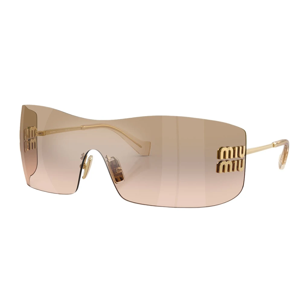 Miu Miu Unisex Yellow Sunglasses, 44 Mm, Mub53s Sunglasses