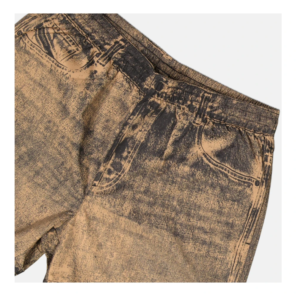Diesel Stijlvolle zwemshorts voor mannen Brown Heren