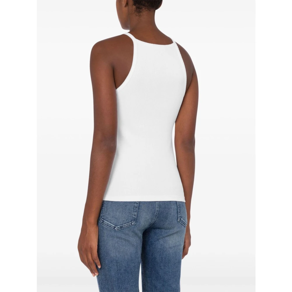 Moschino Stijlvolle Top voor Jeans White Dames