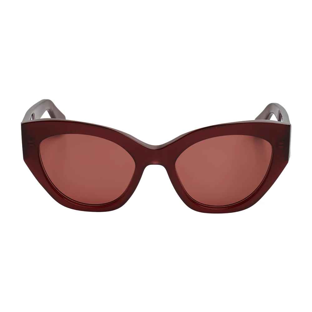Ferragamo Red Sunglasses, Female, One Size, Cat-Eye Sunglasses