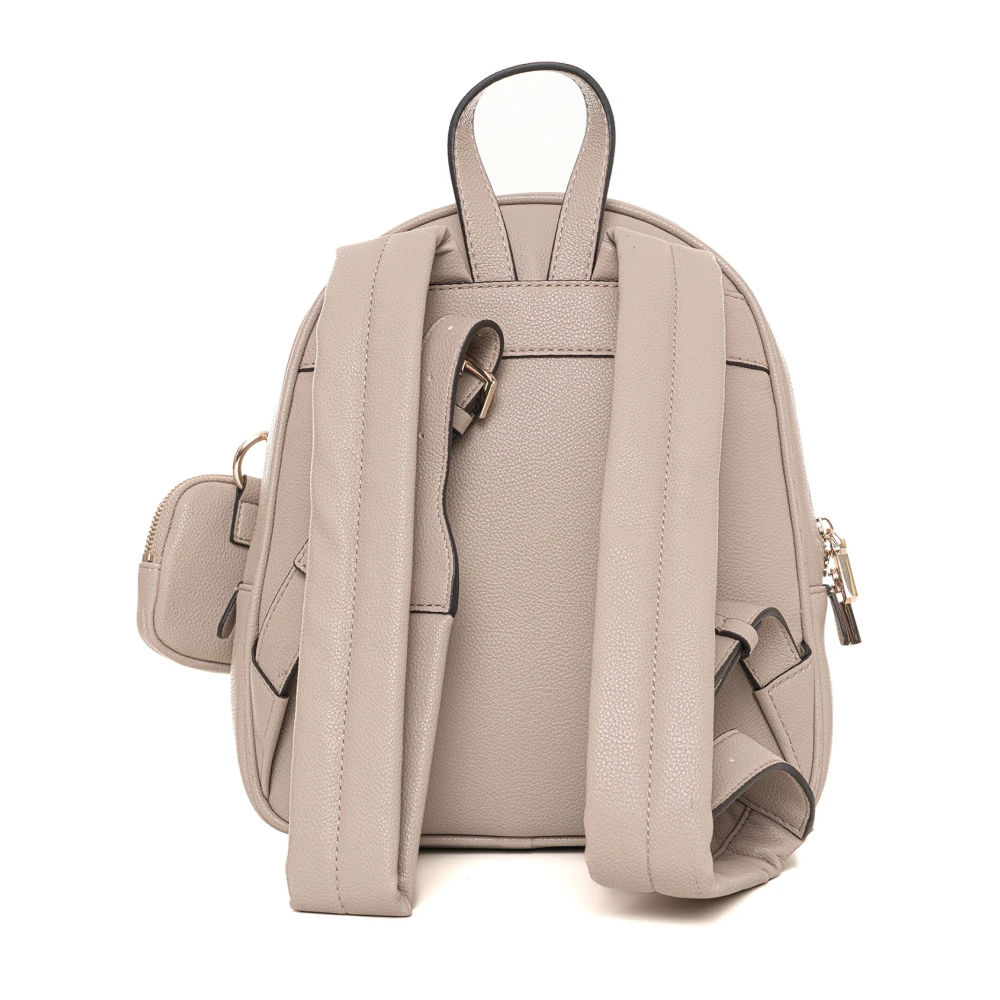 Guess Stijlvolle Power Rugzak met Verstelbare Banden Beige Dames