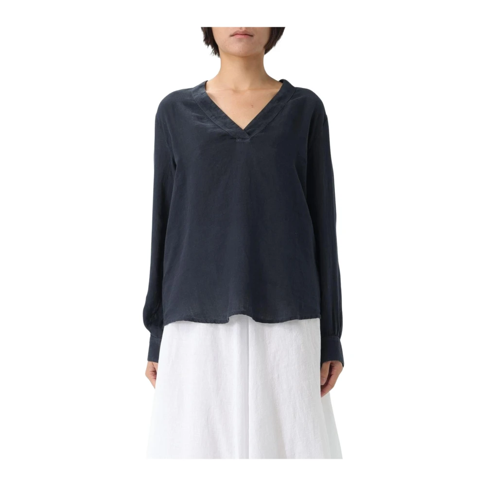 Blouses & Shirts > Blouses - - 120% Lino - Modalova