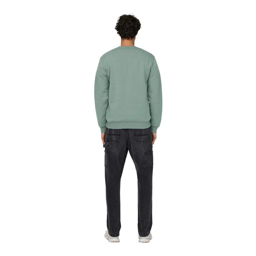 Only & Sons Ceres Sweatshirt Casual Comfort Mannen Green Heren
