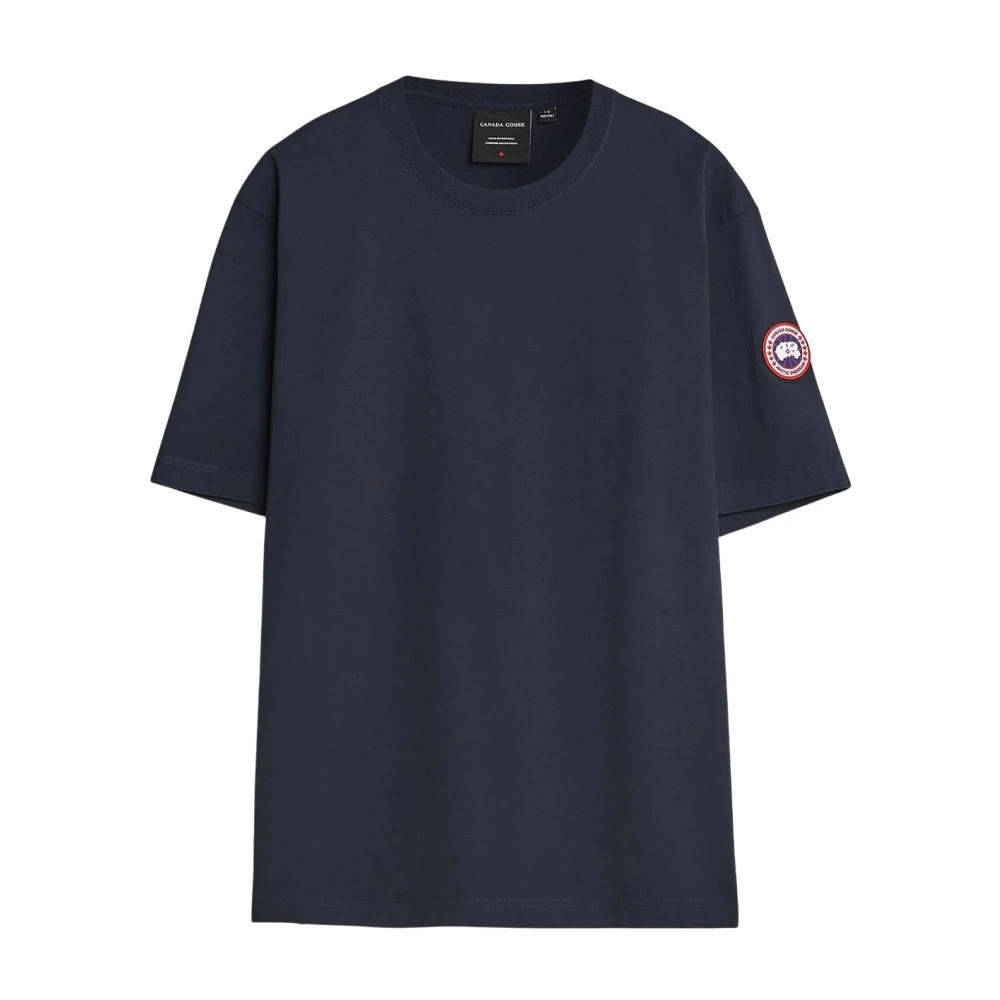 Canada Goose Men's Blue Novo T-Shirt - T-Shirts - M - Tops