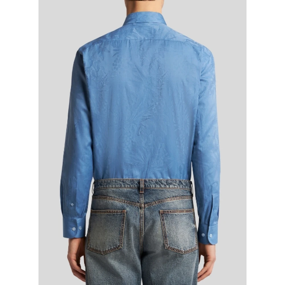 ETRO Stijlvolle Overhemden Collectie Blue Heren