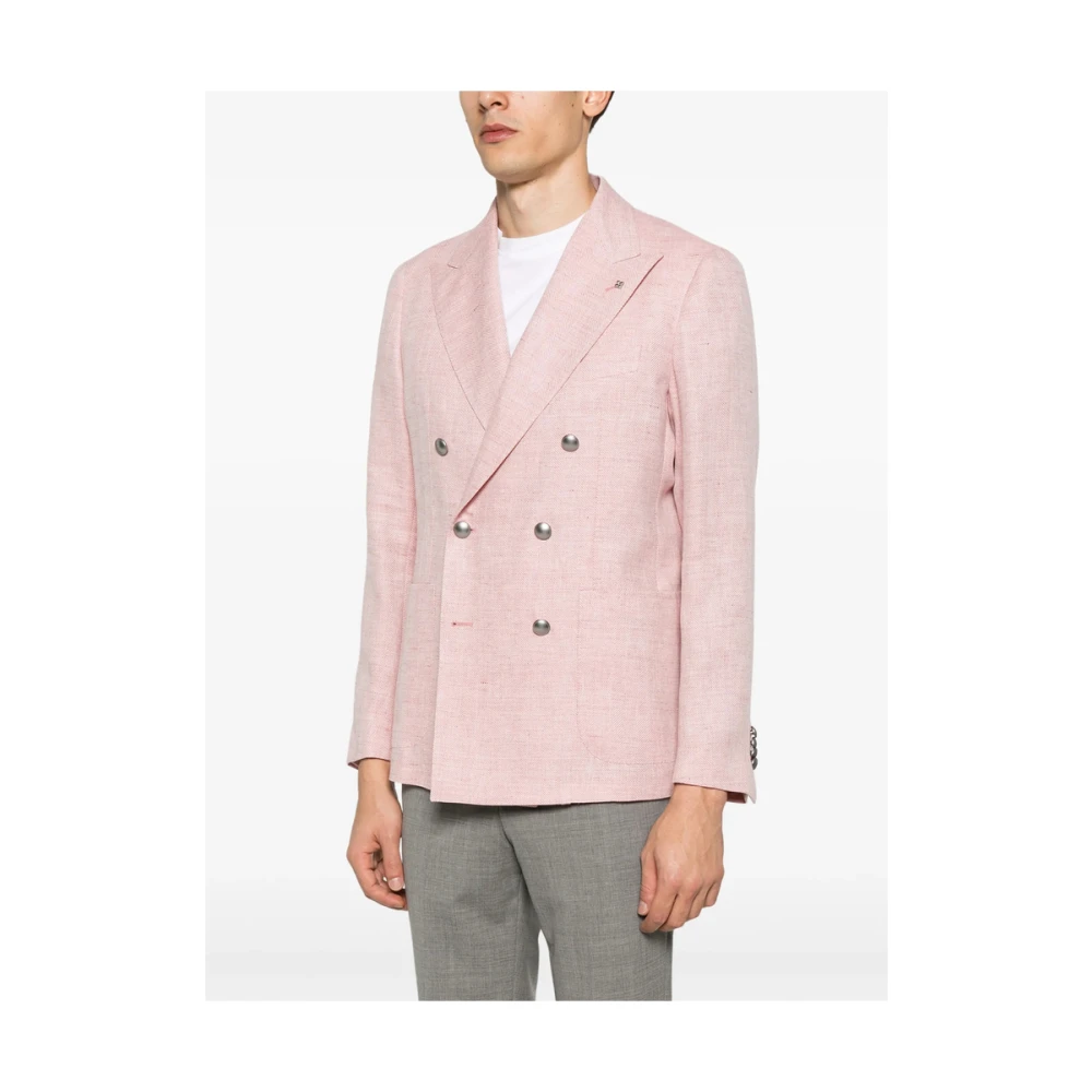 Tagliatore Jas Pink Heren