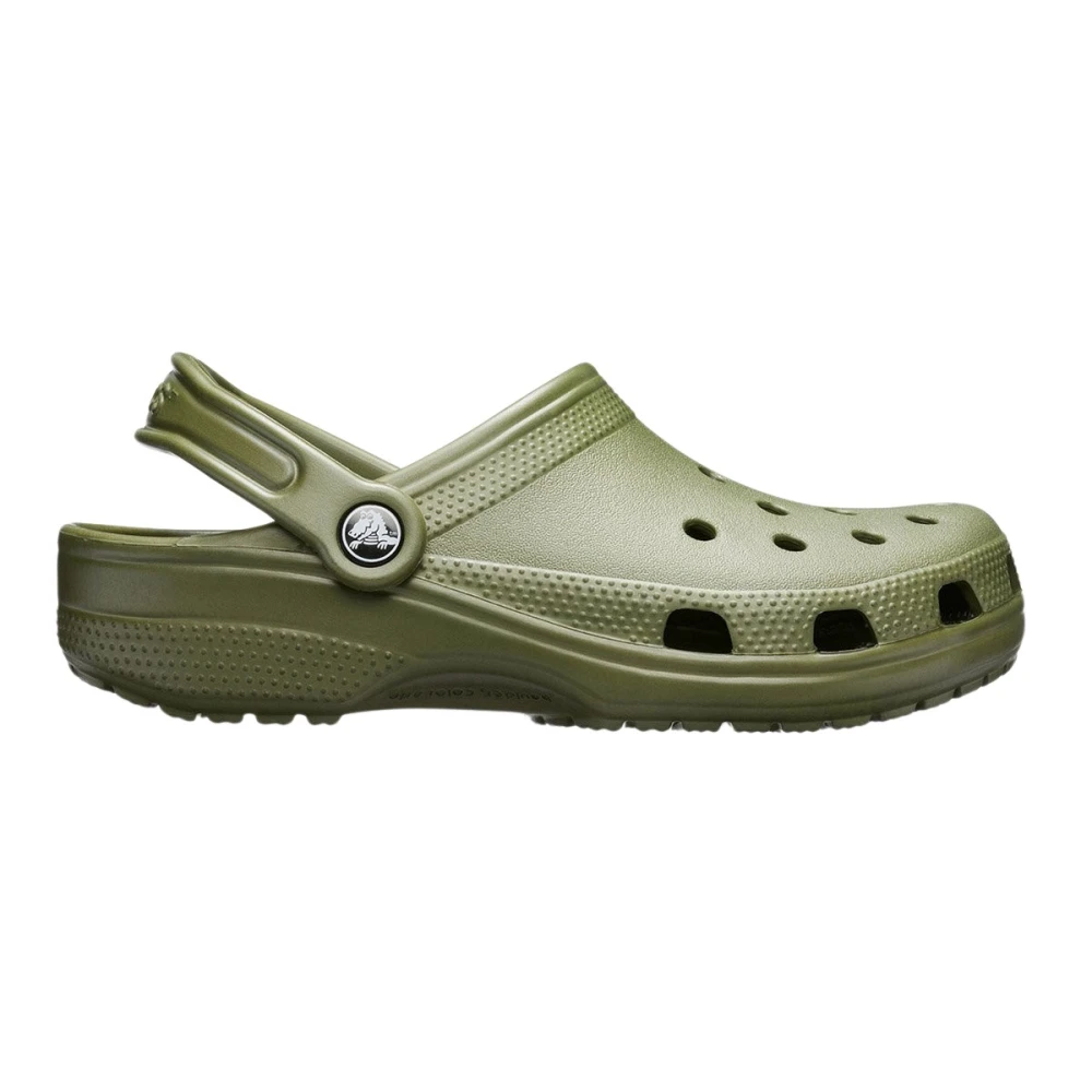 Crocs Men's Green Classic Clog Sabot Shoes