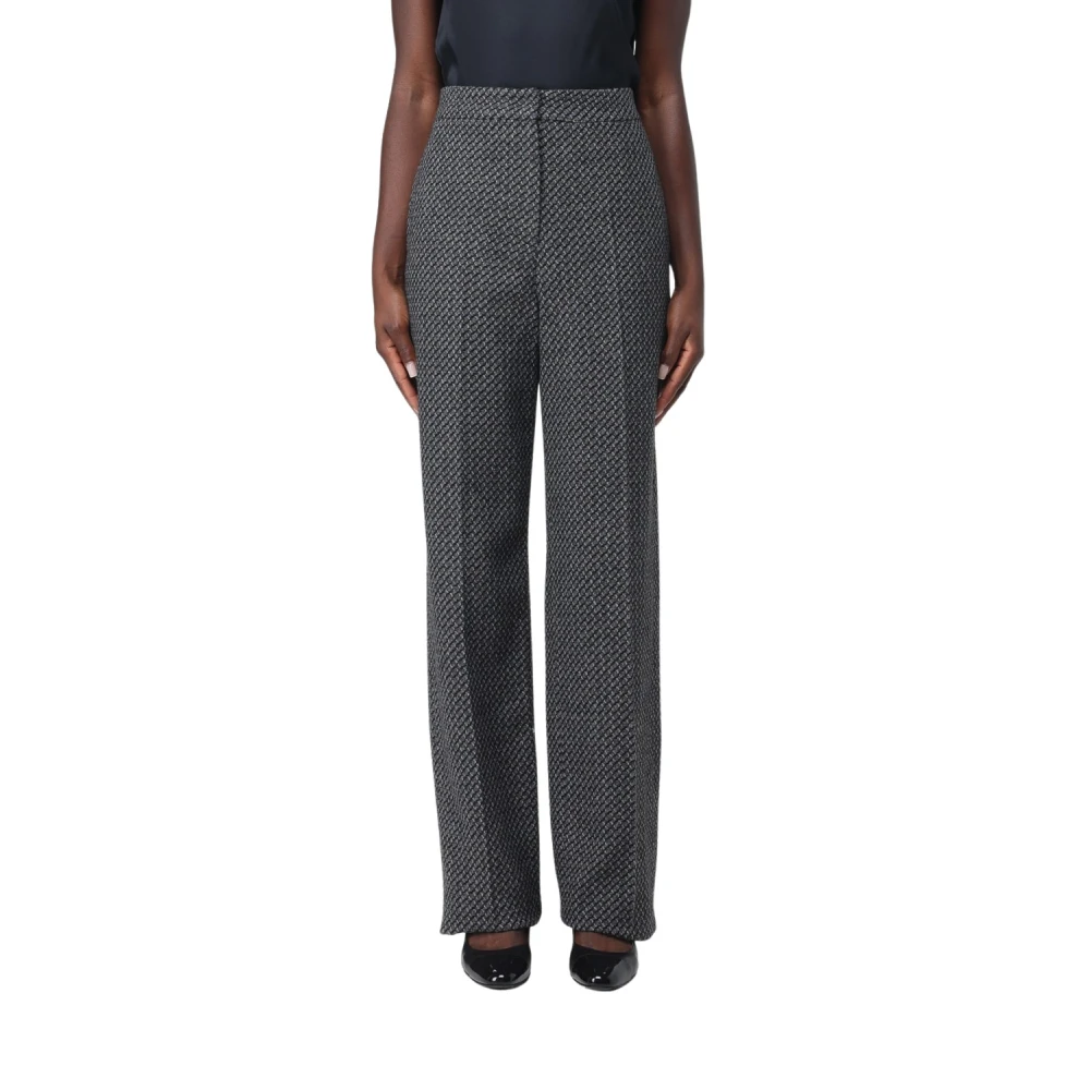 Emporio Armani Stijlvolle broeken voor mannen Gray Dames