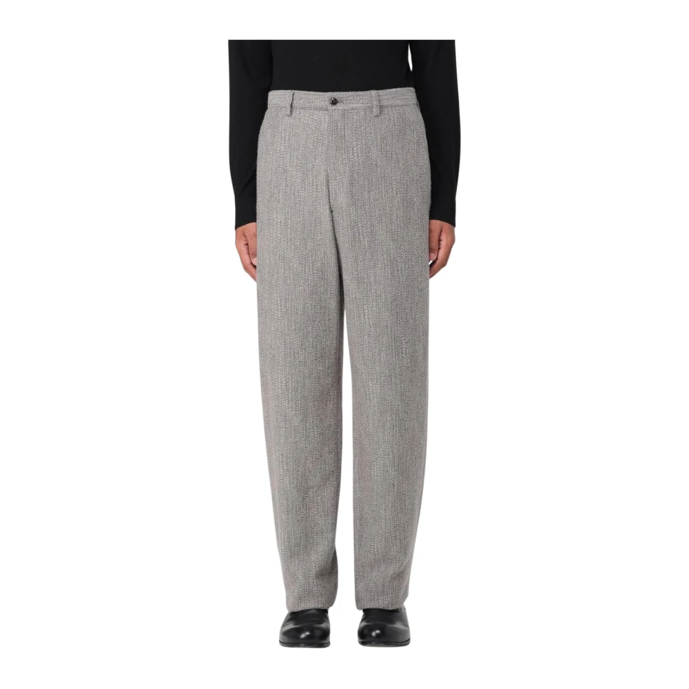 Trousers > Straight Trousers - - Giorgio Armani - Modalova