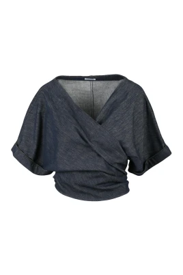 Blusa i denim