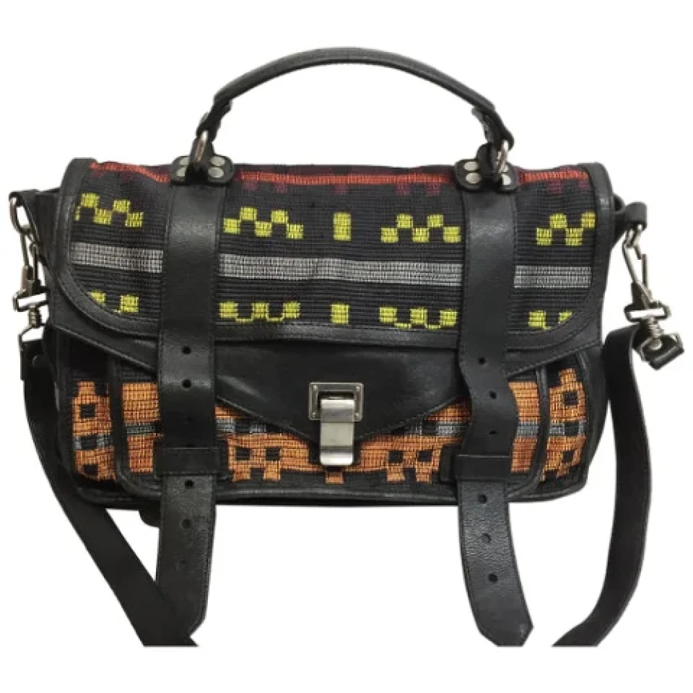 Proenza Schouler Pre-owned Cotton handbags Multicolor Dames