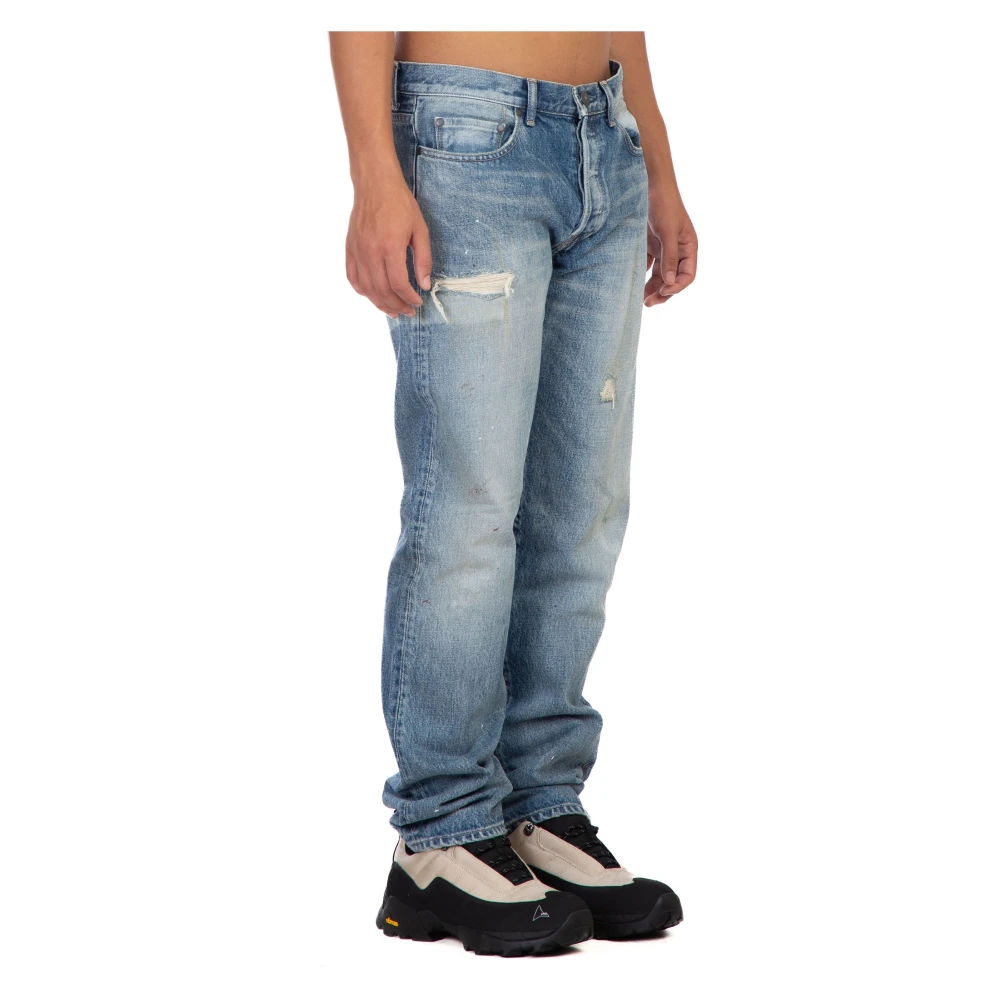 John Elliott Harrison Daze Jeans Blue Heren
