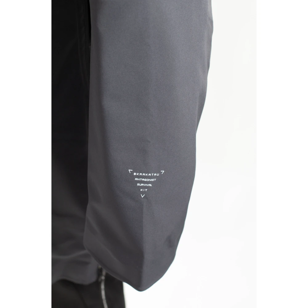 Krakatau Waterdichte Parka in Donkergrijs Gray Heren