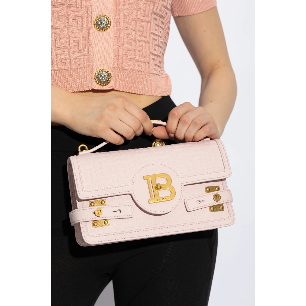 Balmain Schoudertas B-Buzz Pink Dames