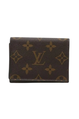 Pre-owned Monogram Card Case